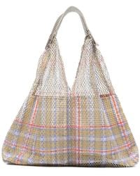Epice - Borsa Tote Tartan - Lyst