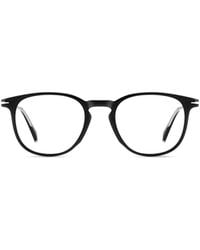 David Beckham - Lunettes De Vue À Monture Ronde - Lyst