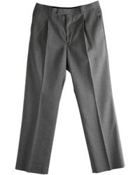 AURALEE - Summer Twist Pleated Trousers - Lyst