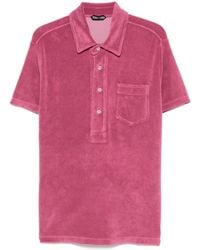 Tom Ford - Polo Effetto Spugna - Lyst