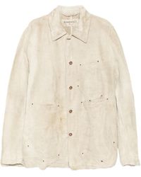 Rundholz - Rivet-Detail Hemp Jacket - Lyst