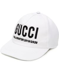 Gucci - Logo Embroidered Baseball Cap - Lyst