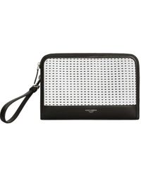 Dolce & Gabbana - Atene Woven Clutch Bag - Lyst