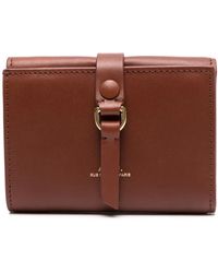 A.P.C. - Noa Tri-Fold Leather Wallet - Lyst