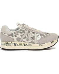 Premiata - Sneakers Met Luipaardprint - Lyst