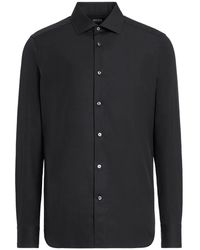 ZEGNA - スプレッドカラー シャツ - Lyst
