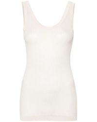 Lemaire - Naadloze Rib Tanktop - Lyst