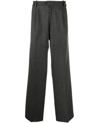 Off-White c/o Virgil Abloh - Twill Pleated Tailored Trousers - Lyst
