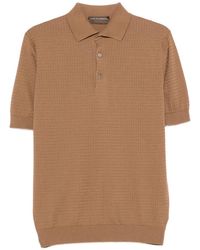 FILIPPO DE LAURENTIIS - Textured Polo Shirt - Lyst