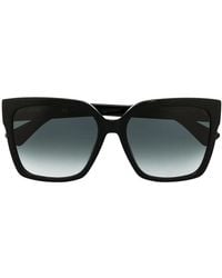 Moschino - Studded Square Frame Sunglasses - Lyst