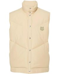 Maison Kitsuné - Bold Fox Head Quilted Gilet - Lyst