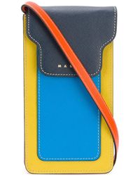 Marni Pouch per iPhone Trunk - Blu