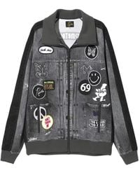 Needles - X Midnight Studios Denim Track Jacket - Lyst