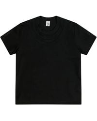 Noir Kei Ninomiya - Klassisches T-Shirt - Lyst