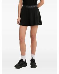 Lacoste - Logo Waistband Skirt - Lyst