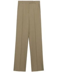 Max Mara - Pressed-Crease Tailored Trousers - Lyst
