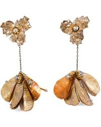 Biyan - Crystal-Embellished Earrings - Lyst