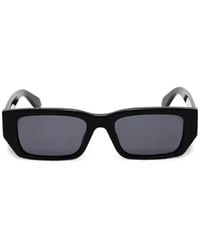 Palm Angels - Moss Rectangle-Frame Sunglasses - Lyst