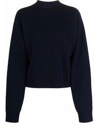Jil Sander - Drop-Shoulder Long-Sleeve Jumper - Lyst