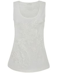 P.A.R.O.S.H. - Floral-Embroidered Blouse - Lyst