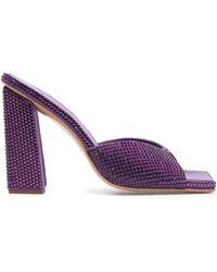 Gia Borghini - Mules Mit Kristallen - Lyst