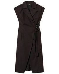 Twinset - Recycled Poplin Midi Dress - Lyst