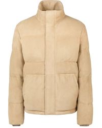 Tod's - Leather Quilted Jacket - Lyst