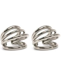 Panconesi - Small Serpent Hoops Earrings - Lyst