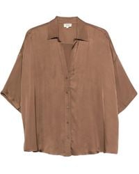 Diega - Blouse Met Korte Mouwen - Lyst