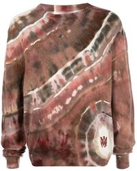 Amiri - A Tie-Dye Cashmere Sweater - Lyst