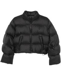Gucci - Web-Stripe Quilted Jacket - Lyst