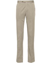 PT Torino - Tapered-leg Cotton-blend Chino Trousers - Lyst