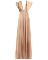 Gemy Maalouf - Panelled Pleated Gown - Lyst