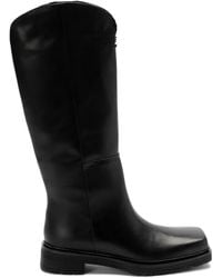 Patrizia Pepe - Stiefel mit Logo-Schild - Lyst