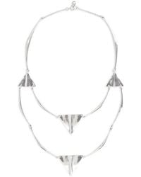 Isabel Marant - Blair Triangle-Pendant Necklace - Lyst