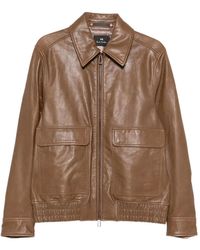 Paul Smith - Leren Jack - Lyst