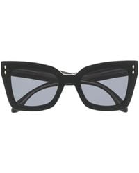 Isabel Marant - Sonnenbrille Mit Eckigem Gestell - Lyst