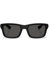 Prada Linea Rossa - Rectangle Sunglasses - Lyst