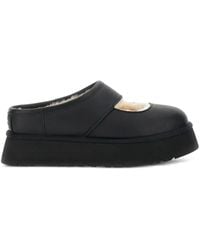 UGG - Bea Leren Muiltjes Met Plateauzool - Lyst