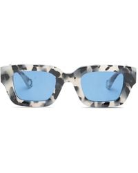 Charles Jeffrey - Topsy Turvy Rectangle Sunglasses - Lyst