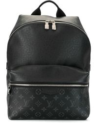 black louis vuitton backpack mens
