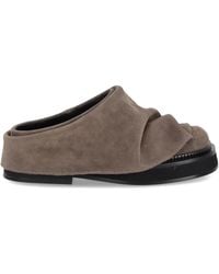The Attico - Suede Mules - Lyst