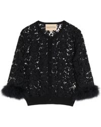 Valentino Garavani - Button-Fastening Cardigan - Lyst