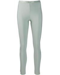 Off-White c/o Virgil Abloh Diagonal Striped Athletic leggings - Green