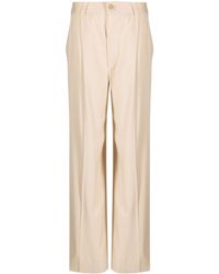 Rodebjer - Pressed-crease Straight-leg Trousers - Lyst