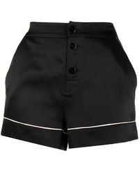 Agent Provocateur - High-Waisted Pyjama Shorts - Lyst