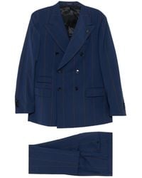 Gabriele Pasini - Striped Double-Breasted Suit - Lyst