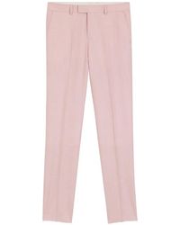 BOSS - Concealed-Fastening Tailored Trousers - Lyst