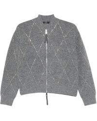 Seventy - Cardigan Con Decorazione - Lyst