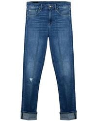 Dondup - Cuffed Denim Jeans - Lyst